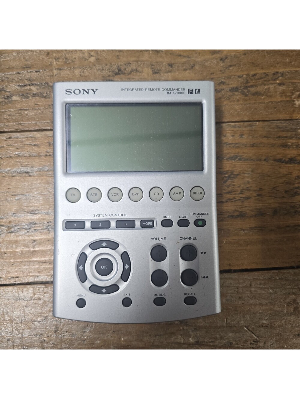 Genuine Sony (RM-AV3000) Multi Device Remote Control With Digital Display Screen